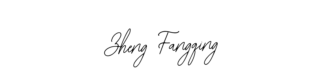 The best way (Bearetta-2O07w) to make a short signature is to pick only two or three words in your name. The name Zheng Fangqing include a total of six letters. For converting this name. Zheng Fangqing signature style 12 images and pictures png