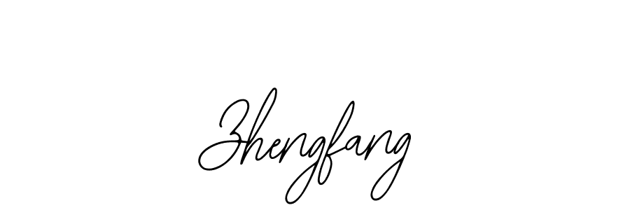 Design your own signature with our free online signature maker. With this signature software, you can create a handwritten (Bearetta-2O07w) signature for name Zhengfang. Zhengfang signature style 12 images and pictures png