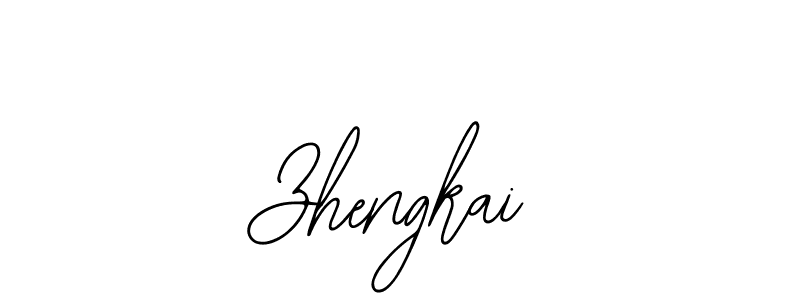 Also You can easily find your signature by using the search form. We will create Zhengkai name handwritten signature images for you free of cost using Bearetta-2O07w sign style. Zhengkai signature style 12 images and pictures png