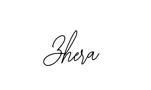 Design your own signature with our free online signature maker. With this signature software, you can create a handwritten (Bearetta-2O07w) signature for name Zhera. Zhera signature style 12 images and pictures png