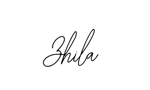 Make a beautiful signature design for name Zhila. With this signature (Bearetta-2O07w) style, you can create a handwritten signature for free. Zhila signature style 12 images and pictures png
