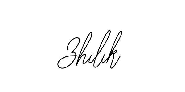 Make a beautiful signature design for name Zhilik. Use this online signature maker to create a handwritten signature for free. Zhilik signature style 12 images and pictures png