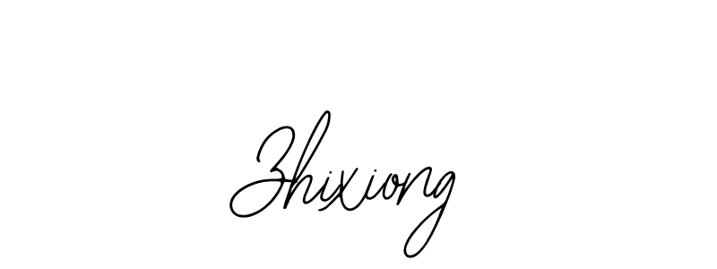 Use a signature maker to create a handwritten signature online. With this signature software, you can design (Bearetta-2O07w) your own signature for name Zhixiong. Zhixiong signature style 12 images and pictures png