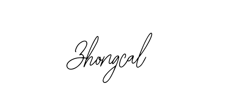 Also we have Zhongcal name is the best signature style. Create professional handwritten signature collection using Bearetta-2O07w autograph style. Zhongcal signature style 12 images and pictures png