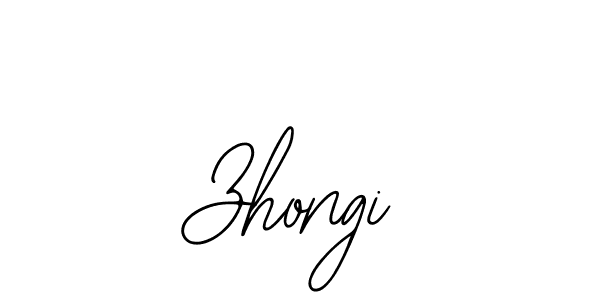 Create a beautiful signature design for name Zhongi. With this signature (Bearetta-2O07w) fonts, you can make a handwritten signature for free. Zhongi signature style 12 images and pictures png