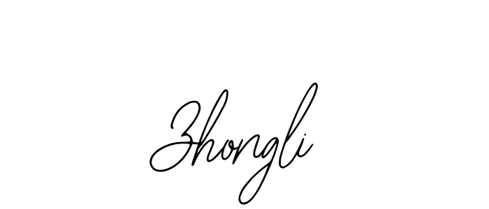 Also we have Zhongli name is the best signature style. Create professional handwritten signature collection using Bearetta-2O07w autograph style. Zhongli signature style 12 images and pictures png