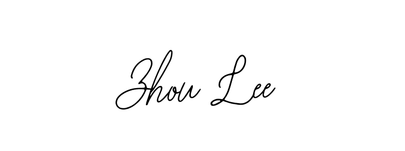 Create a beautiful signature design for name Zhou Lee. With this signature (Bearetta-2O07w) fonts, you can make a handwritten signature for free. Zhou Lee signature style 12 images and pictures png
