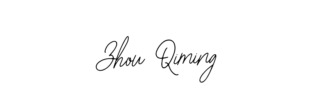 Make a beautiful signature design for name Zhou Qiming. With this signature (Bearetta-2O07w) style, you can create a handwritten signature for free. Zhou Qiming signature style 12 images and pictures png