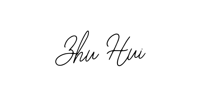 Make a beautiful signature design for name Zhu Hui. Use this online signature maker to create a handwritten signature for free. Zhu Hui signature style 12 images and pictures png