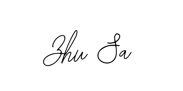 Use a signature maker to create a handwritten signature online. With this signature software, you can design (Bearetta-2O07w) your own signature for name Zhu Sa. Zhu Sa signature style 12 images and pictures png