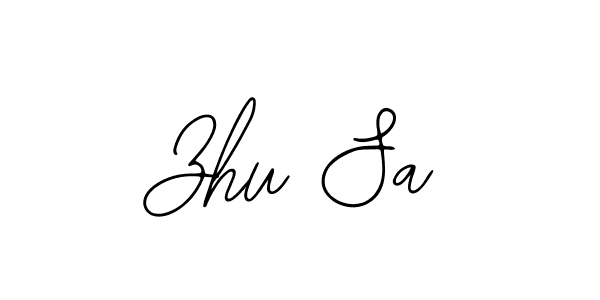 Similarly Bearetta-2O07w is the best handwritten signature design. Signature creator online .You can use it as an online autograph creator for name Zhu Sa. Zhu Sa signature style 12 images and pictures png