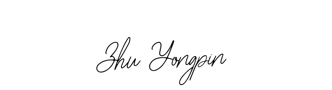 Zhu Yongpin stylish signature style. Best Handwritten Sign (Bearetta-2O07w) for my name. Handwritten Signature Collection Ideas for my name Zhu Yongpin. Zhu Yongpin signature style 12 images and pictures png