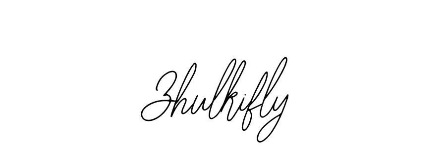 The best way (Bearetta-2O07w) to make a short signature is to pick only two or three words in your name. The name Zhulkifly include a total of six letters. For converting this name. Zhulkifly signature style 12 images and pictures png