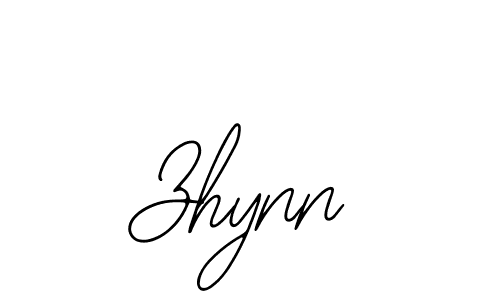 How to make Zhynn signature? Bearetta-2O07w is a professional autograph style. Create handwritten signature for Zhynn name. Zhynn signature style 12 images and pictures png