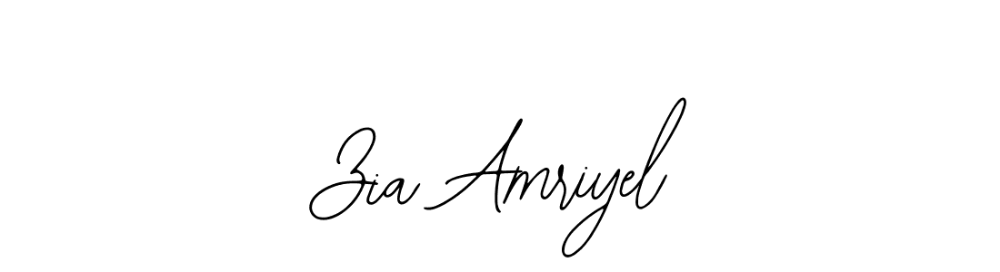 How to Draw Zia Amriyel signature style? Bearetta-2O07w is a latest design signature styles for name Zia Amriyel. Zia Amriyel signature style 12 images and pictures png