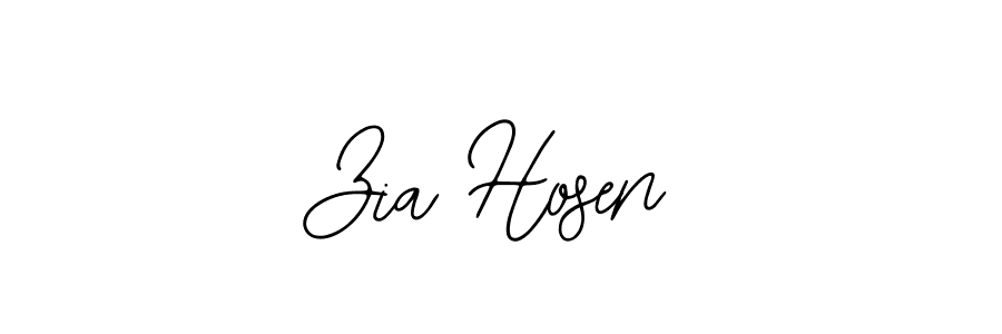 Create a beautiful signature design for name Zia Hosen. With this signature (Bearetta-2O07w) fonts, you can make a handwritten signature for free. Zia Hosen signature style 12 images and pictures png