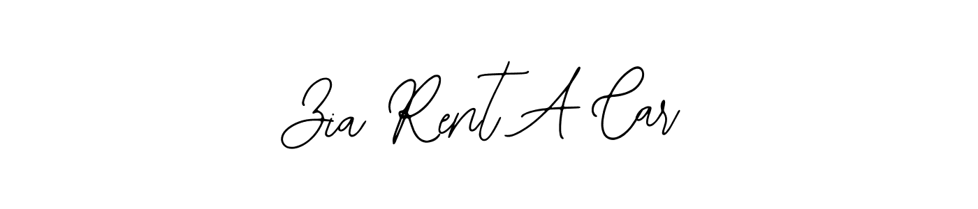 Make a beautiful signature design for name Zia Rent A Car. With this signature (Bearetta-2O07w) style, you can create a handwritten signature for free. Zia Rent A Car signature style 12 images and pictures png