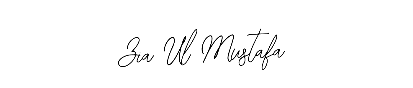 Also You can easily find your signature by using the search form. We will create Zia Ul Mustafa name handwritten signature images for you free of cost using Bearetta-2O07w sign style. Zia Ul Mustafa signature style 12 images and pictures png