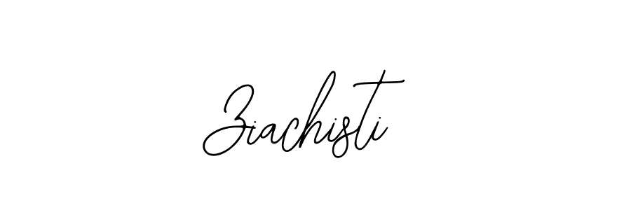 Design your own signature with our free online signature maker. With this signature software, you can create a handwritten (Bearetta-2O07w) signature for name Ziachisti. Ziachisti signature style 12 images and pictures png