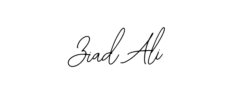 You should practise on your own different ways (Bearetta-2O07w) to write your name (Ziad Ali) in signature. don't let someone else do it for you. Ziad Ali signature style 12 images and pictures png