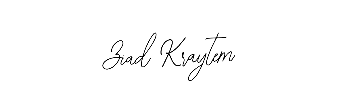 Bearetta-2O07w is a professional signature style that is perfect for those who want to add a touch of class to their signature. It is also a great choice for those who want to make their signature more unique. Get Ziad Kraytem name to fancy signature for free. Ziad Kraytem signature style 12 images and pictures png