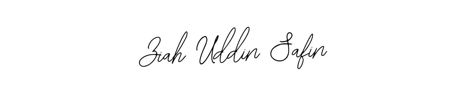 Make a beautiful signature design for name Ziah Uddin Safin. Use this online signature maker to create a handwritten signature for free. Ziah Uddin Safin signature style 12 images and pictures png