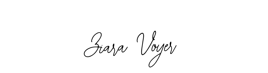 if you are searching for the best signature style for your name Ziara Voyer. so please give up your signature search. here we have designed multiple signature styles  using Bearetta-2O07w. Ziara Voyer signature style 12 images and pictures png