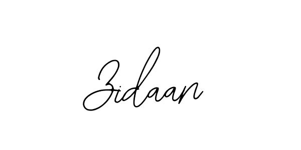 if you are searching for the best signature style for your name Zidaan. so please give up your signature search. here we have designed multiple signature styles  using Bearetta-2O07w. Zidaan signature style 12 images and pictures png