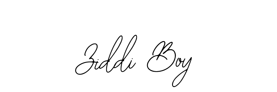 Make a beautiful signature design for name Ziddi Boy. Use this online signature maker to create a handwritten signature for free. Ziddi Boy signature style 12 images and pictures png