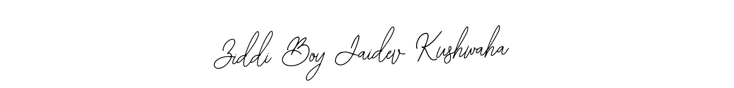 It looks lik you need a new signature style for name Ziddi Boy Jaidev Kushwaha. Design unique handwritten (Bearetta-2O07w) signature with our free signature maker in just a few clicks. Ziddi Boy Jaidev Kushwaha signature style 12 images and pictures png