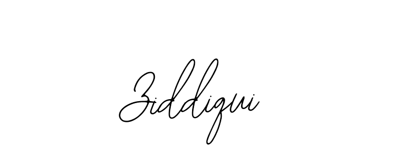 Design your own signature with our free online signature maker. With this signature software, you can create a handwritten (Bearetta-2O07w) signature for name Ziddiqui. Ziddiqui signature style 12 images and pictures png