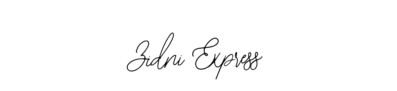 Make a short Zidni Express signature style. Manage your documents anywhere anytime using Bearetta-2O07w. Create and add eSignatures, submit forms, share and send files easily. Zidni Express signature style 12 images and pictures png