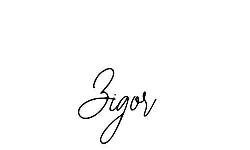 Design your own signature with our free online signature maker. With this signature software, you can create a handwritten (Bearetta-2O07w) signature for name Zigor. Zigor signature style 12 images and pictures png