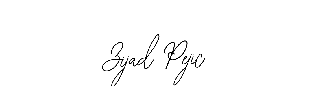 The best way (Bearetta-2O07w) to make a short signature is to pick only two or three words in your name. The name Zijad Pejic include a total of six letters. For converting this name. Zijad Pejic signature style 12 images and pictures png