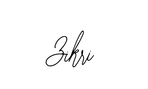 Make a beautiful signature design for name Zikri. With this signature (Bearetta-2O07w) style, you can create a handwritten signature for free. Zikri signature style 12 images and pictures png