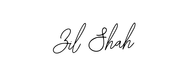 Also we have Zil Shah name is the best signature style. Create professional handwritten signature collection using Bearetta-2O07w autograph style. Zil Shah signature style 12 images and pictures png