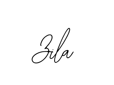 How to make Zila name signature. Use Bearetta-2O07w style for creating short signs online. This is the latest handwritten sign. Zila signature style 12 images and pictures png
