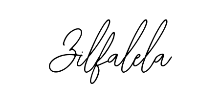 Style your name Zilfalela with confidence using Bearetta-2O07w signature design. Simple, elegant, and ready for immediate document use. Zilfalela signature style 12 images and pictures png
