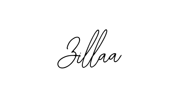 You should practise on your own different ways (Bearetta-2O07w) to write your name (Zillaa) in signature. don't let someone else do it for you. Zillaa signature style 12 images and pictures png
