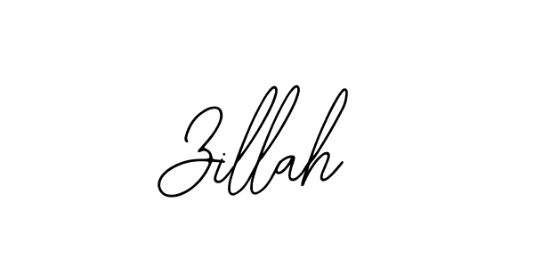 Design your own signature with our free online signature maker. With this signature software, you can create a handwritten (Bearetta-2O07w) signature for name Zillah. Zillah signature style 12 images and pictures png