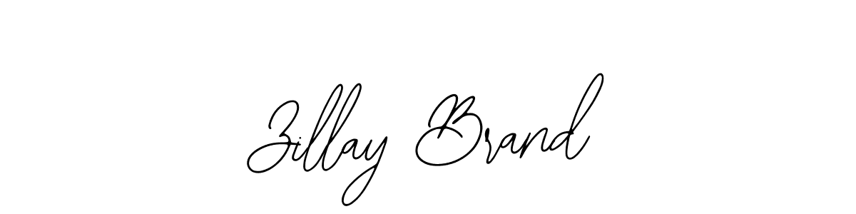 Make a beautiful signature design for name Zillay Brand. Use this online signature maker to create a handwritten signature for free. Zillay Brand signature style 12 images and pictures png