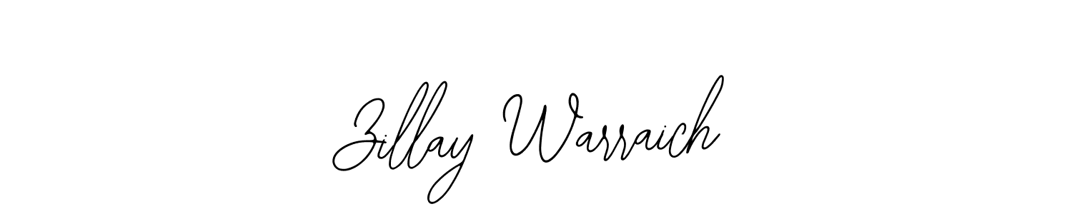 Once you've used our free online signature maker to create your best signature Bearetta-2O07w style, it's time to enjoy all of the benefits that Zillay Warraich name signing documents. Zillay Warraich signature style 12 images and pictures png