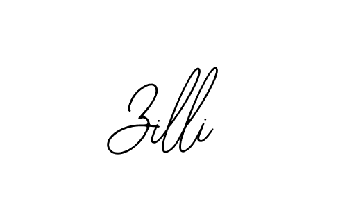 The best way (Bearetta-2O07w) to make a short signature is to pick only two or three words in your name. The name Zilli include a total of six letters. For converting this name. Zilli signature style 12 images and pictures png