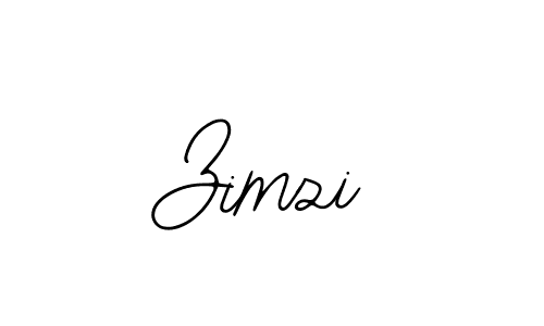 Make a beautiful signature design for name Zimzi. With this signature (Bearetta-2O07w) style, you can create a handwritten signature for free. Zimzi signature style 12 images and pictures png