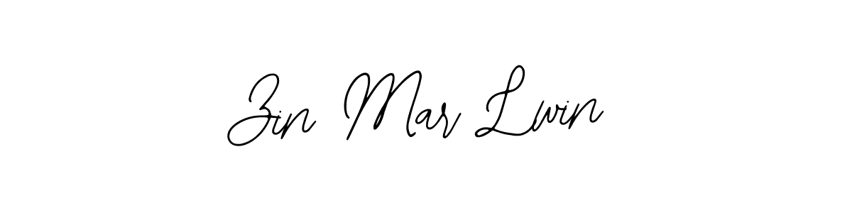 How to make Zin Mar Lwin signature? Bearetta-2O07w is a professional autograph style. Create handwritten signature for Zin Mar Lwin name. Zin Mar Lwin signature style 12 images and pictures png