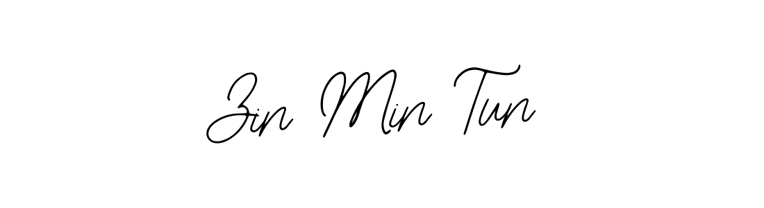 Also You can easily find your signature by using the search form. We will create Zin Min Tun name handwritten signature images for you free of cost using Bearetta-2O07w sign style. Zin Min Tun signature style 12 images and pictures png