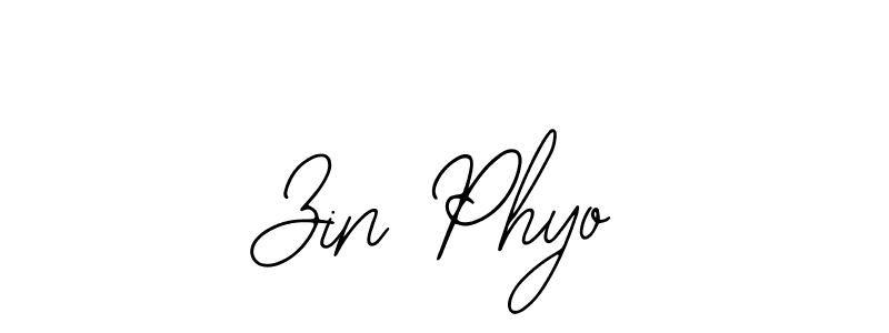 Zin Phyo stylish signature style. Best Handwritten Sign (Bearetta-2O07w) for my name. Handwritten Signature Collection Ideas for my name Zin Phyo. Zin Phyo signature style 12 images and pictures png