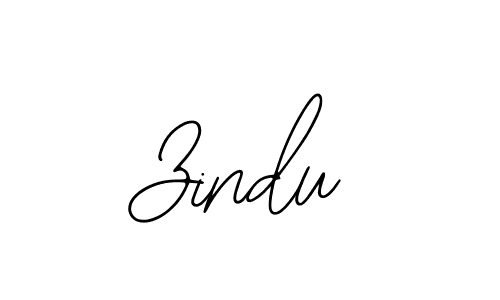 Zindu stylish signature style. Best Handwritten Sign (Bearetta-2O07w) for my name. Handwritten Signature Collection Ideas for my name Zindu. Zindu signature style 12 images and pictures png