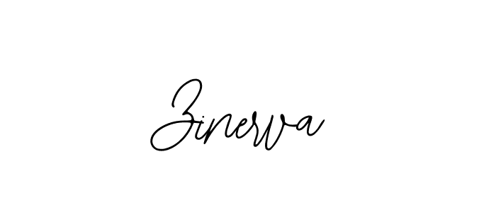 Also we have Zinerva name is the best signature style. Create professional handwritten signature collection using Bearetta-2O07w autograph style. Zinerva signature style 12 images and pictures png