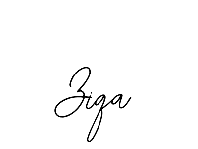 Also we have Ziqa name is the best signature style. Create professional handwritten signature collection using Bearetta-2O07w autograph style. Ziqa signature style 12 images and pictures png